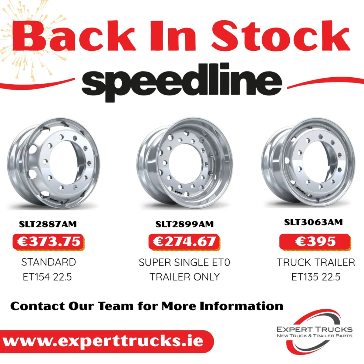 Speedline Alloys | Back In Stock