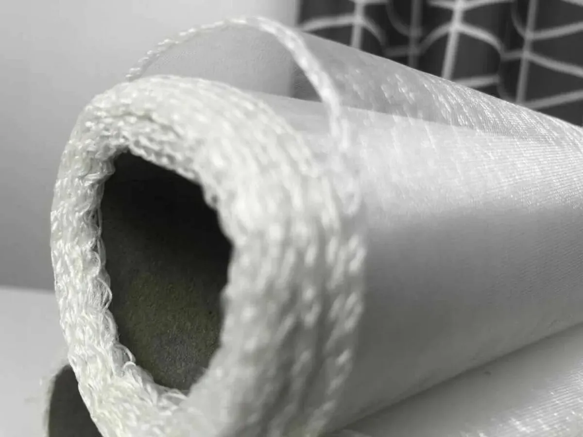 Tulle Roll ,fabric ribbon white - Image 3