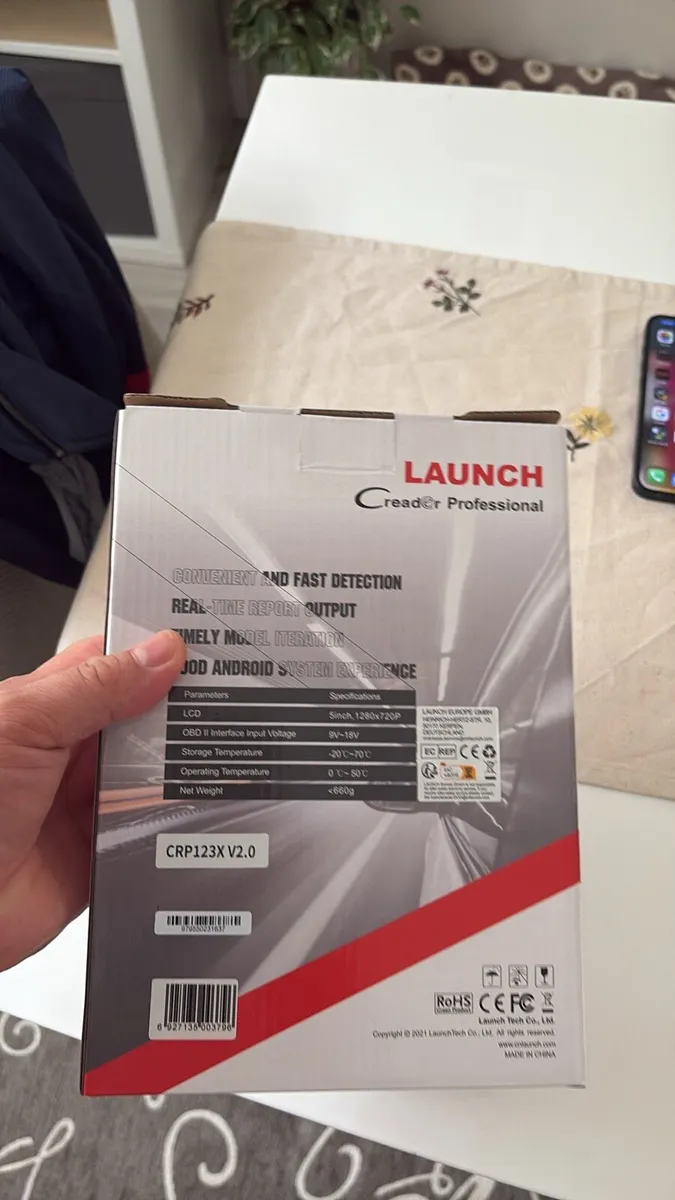NEW LAUNCH CRP123x V2.0 Obd2 Scanner - Image 3