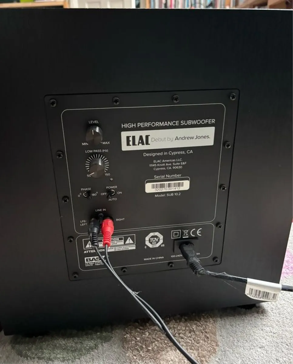 ELAC Debut S10.2 10" powered subwoofer - Image 2