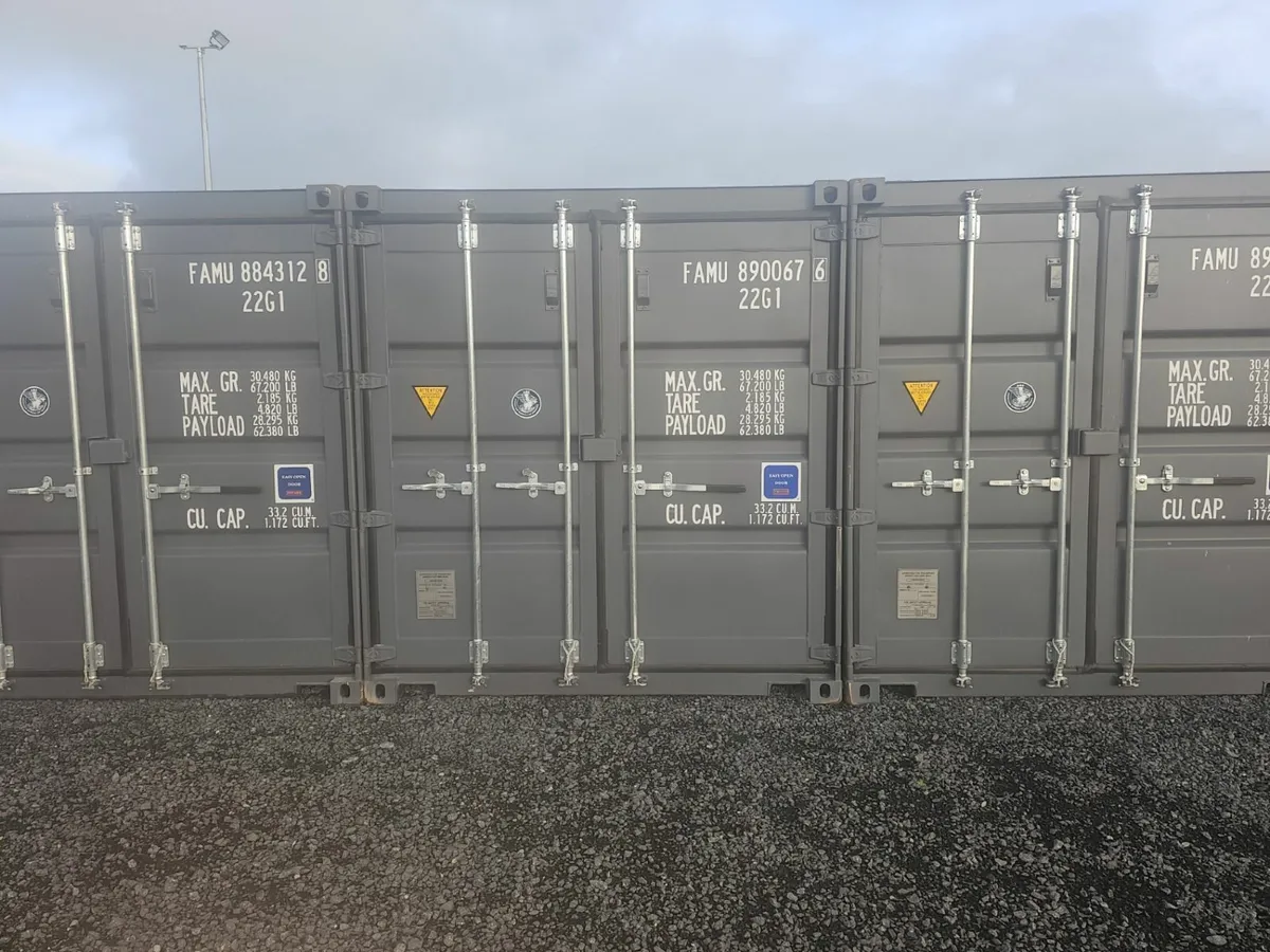 20ft x 8ft One Trip Shipping Containers - Image 2