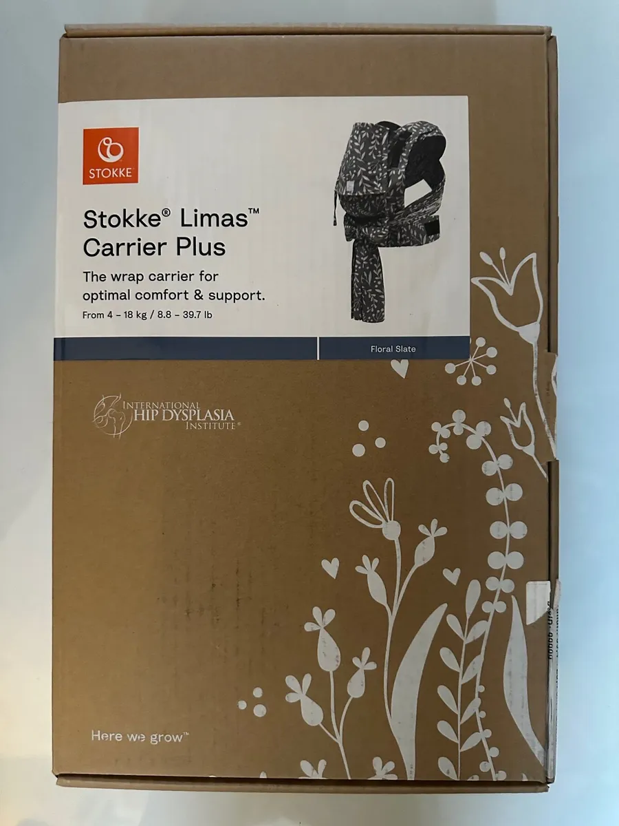 Stokke Limas Baby Carrier Plus - (Grey) - Image 1