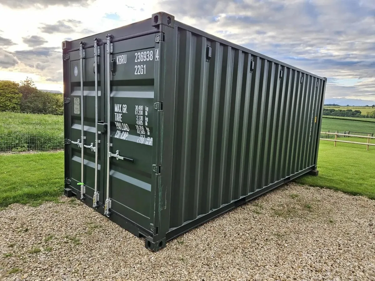 20ft x 8ft One Trip Shipping Containers - Image 4
