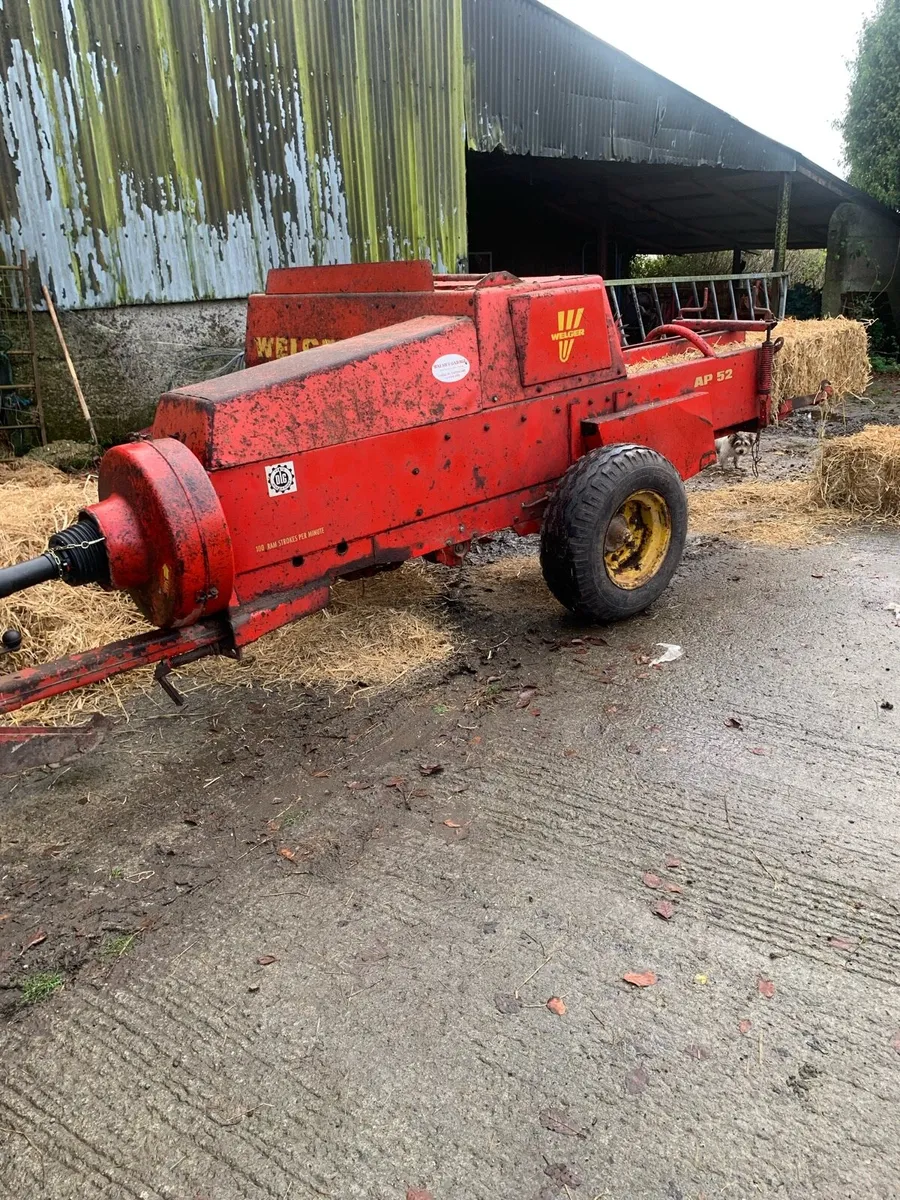 Welger 52 square baler - Image 2