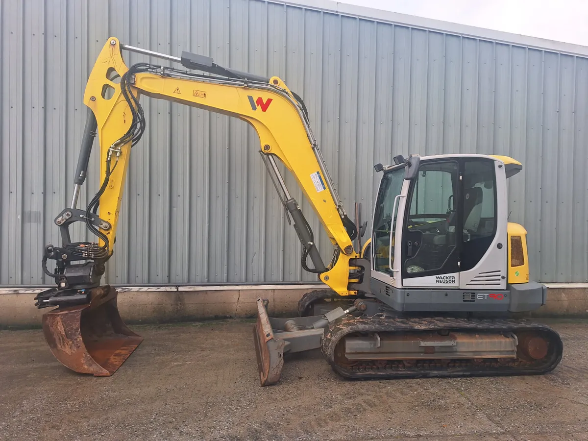 Wacker Neuson ET90 tilt rotator - Image 1