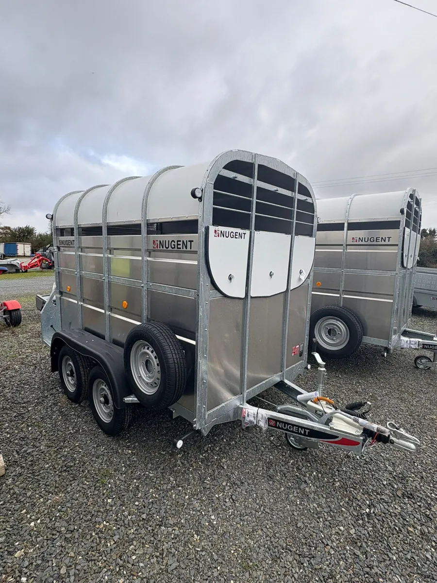 New Nugent Cattle Trailer 8x5 - Image 1