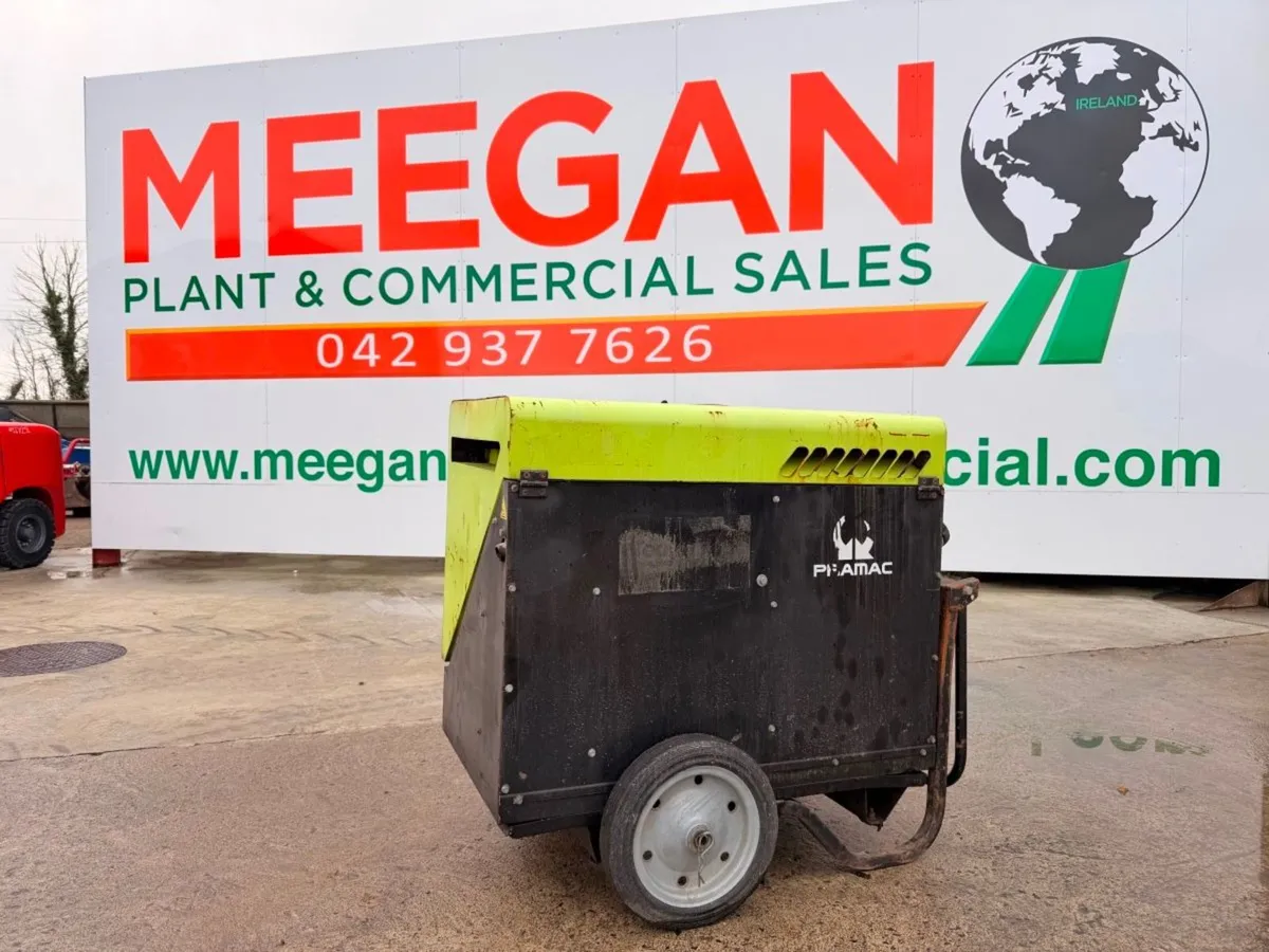 2017 PRAMAC 6 KVA GENERATOR ... 1,315 HOURS - Image 3