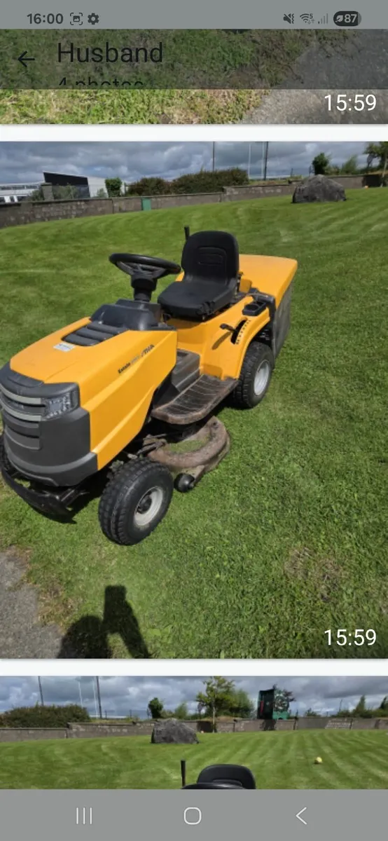 Ride on lawn mower - Image 2