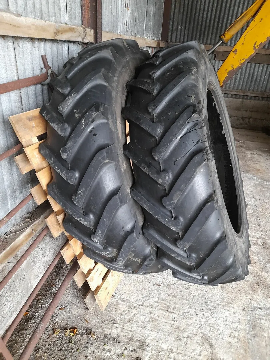 Tractor tyre x2.  38 inch - Image 4