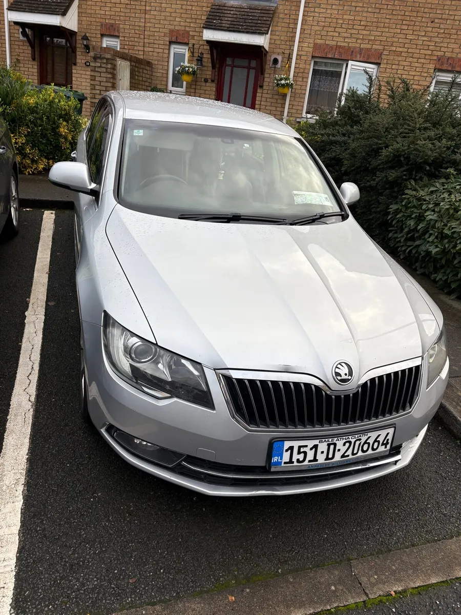 Skoda superb 2015 with Nct & Tax - Image 1