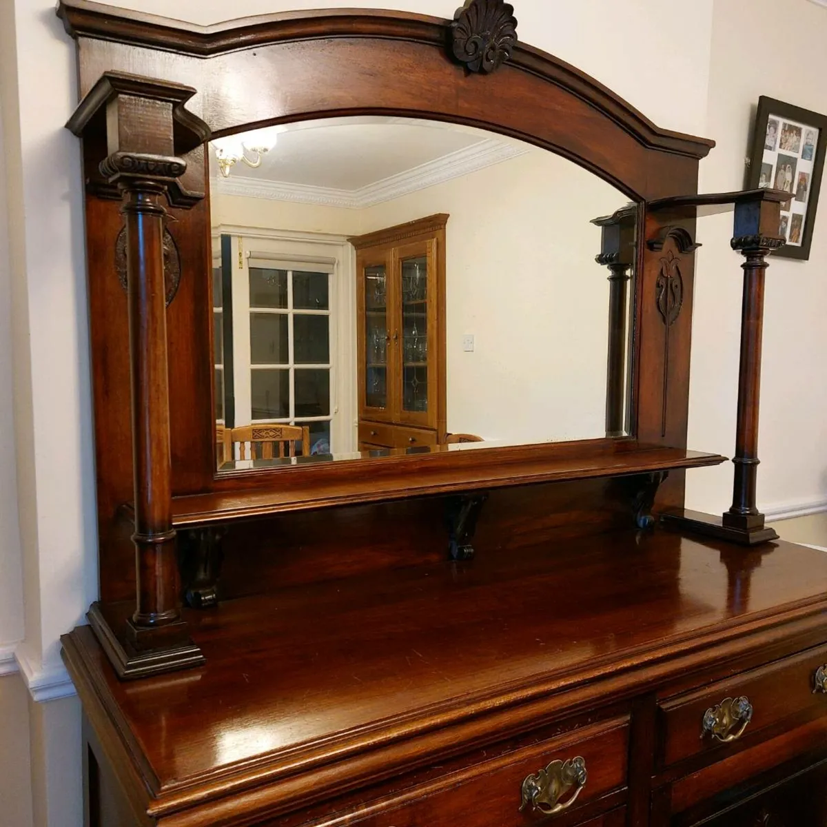 Antique mahogany sideboard 150.00 or nearest offer - Image 2