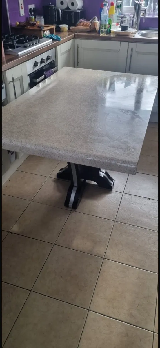 Marble Table & Chairs - Image 3