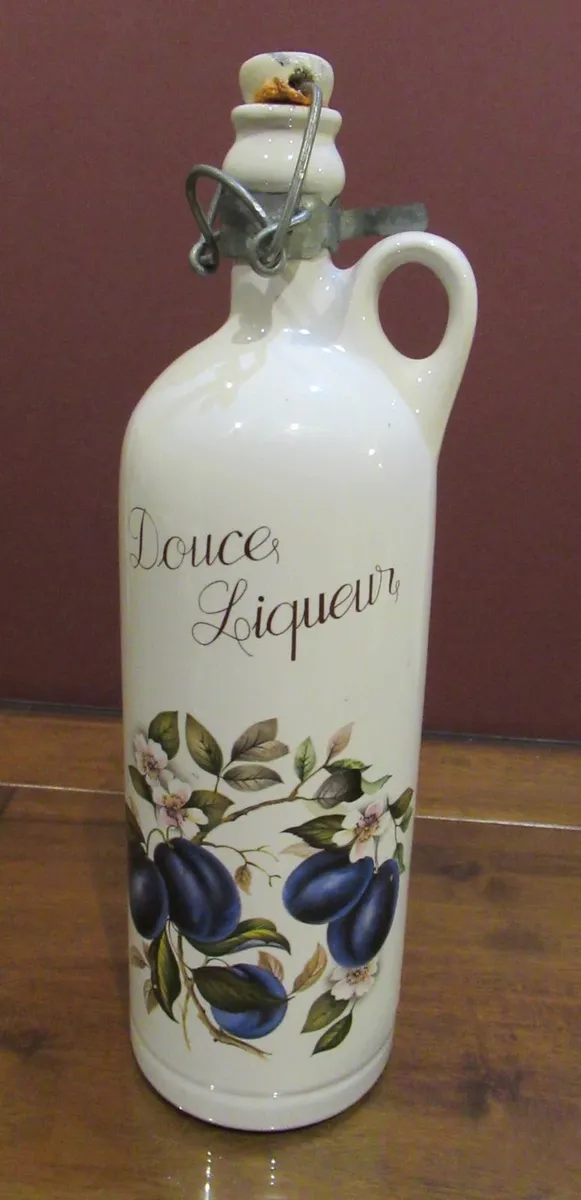 antique vintage DECANTER BOTTLE cottage farm cave - Image 3