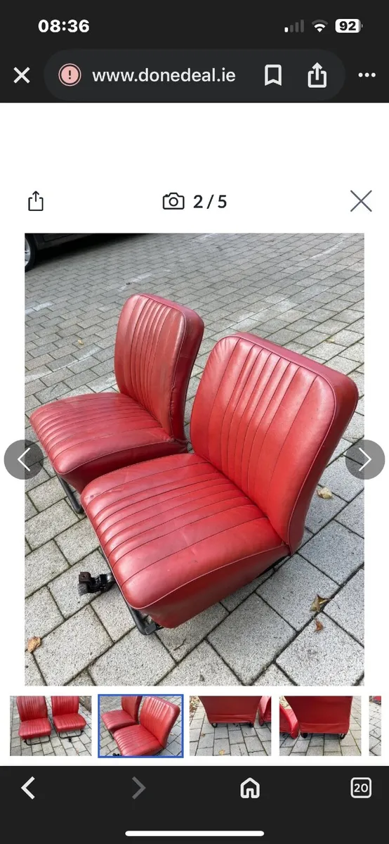 Ford Cortina SEATS - Image 4
