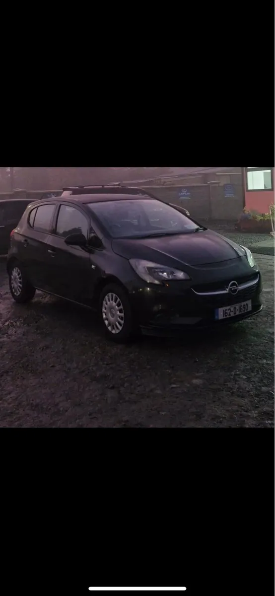 2016 1.4L Black Opel Corsa - Image 1