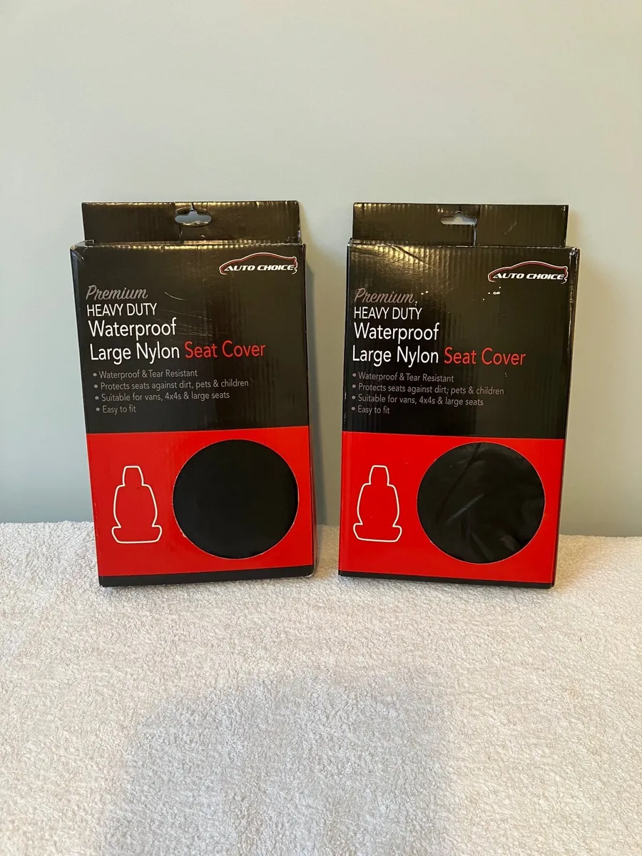 Two Heavy Duty Large Van or SUV Seat Covers - €20 - Image 1
