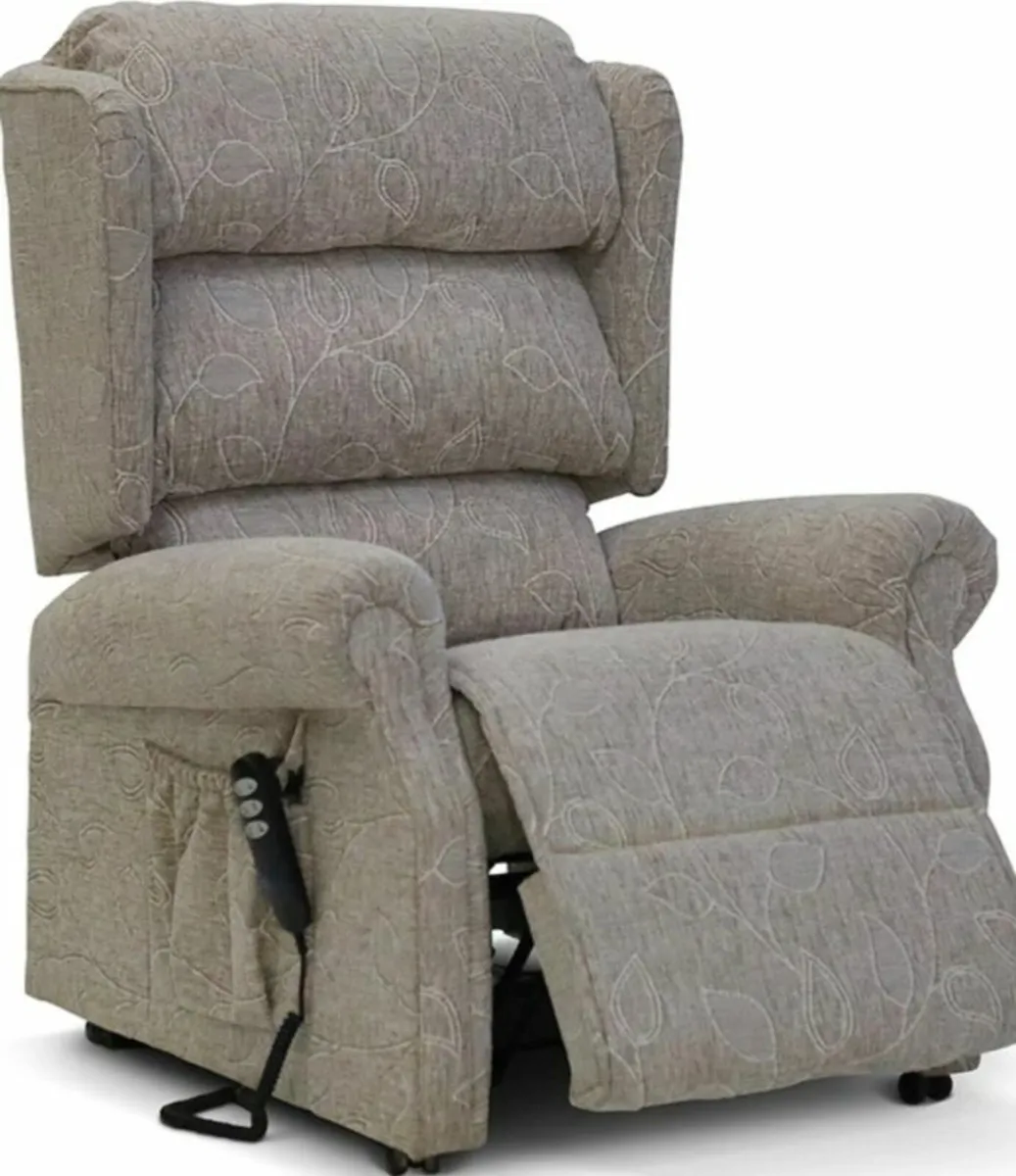 Eton  Dual Motor Riser Recliner Armchairs - Image 2