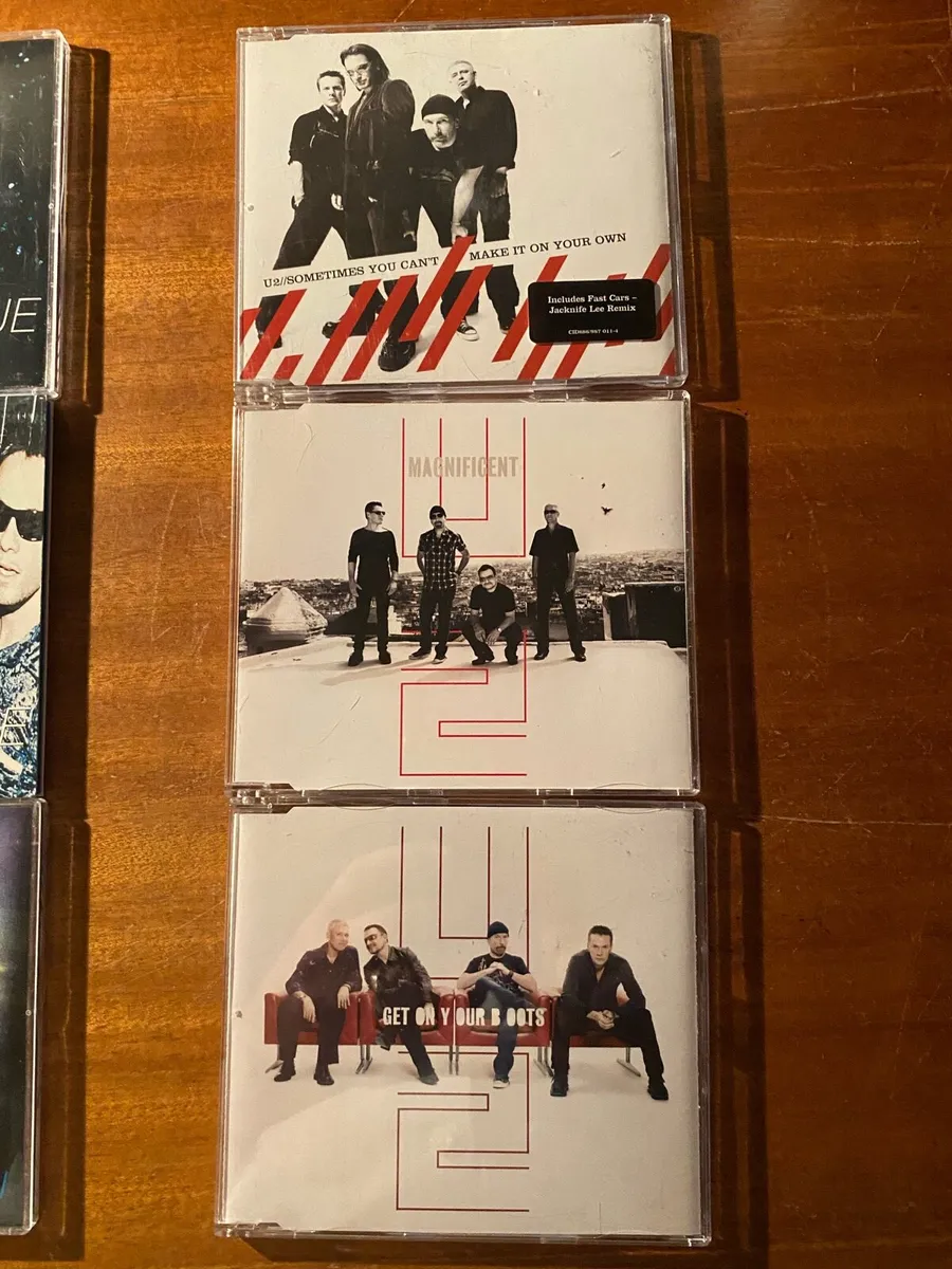 U2 CD Singles - Image 1