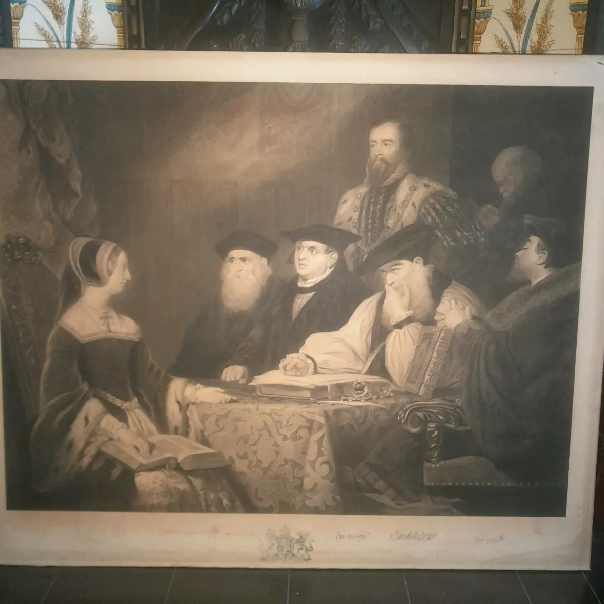 Owen Bailey Print on Canvas - F. NEWENHAM 1856