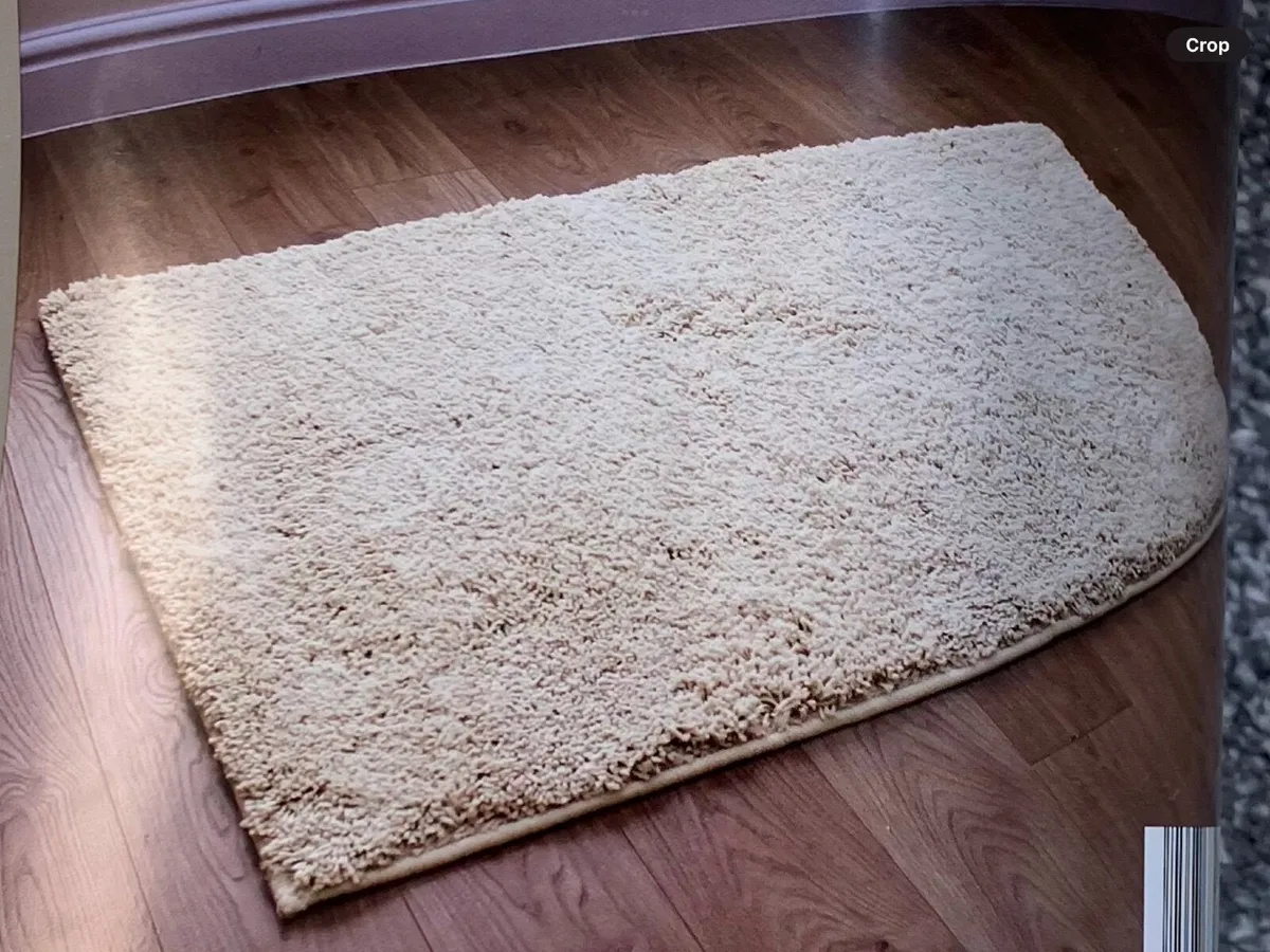 Cream Shaggy Rug - Brand New - €10 - Image 1
