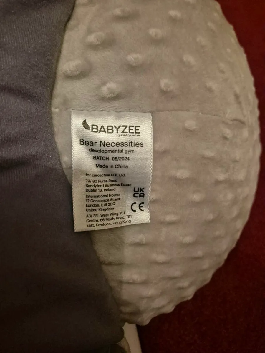 Baby gym / activity centre blush bear - Image 3