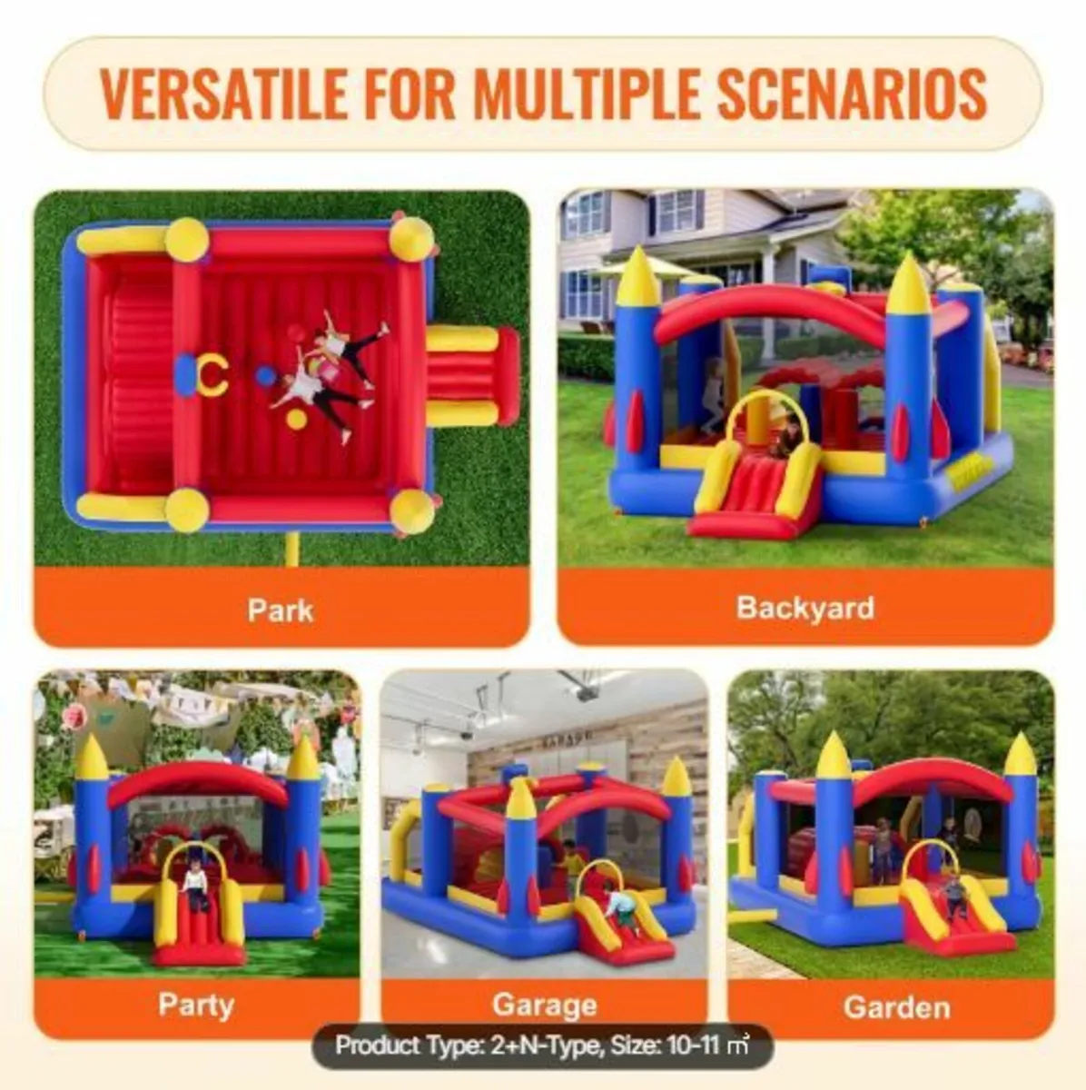 Inflatable Bounce House, Outdoor High Quality - Image 2