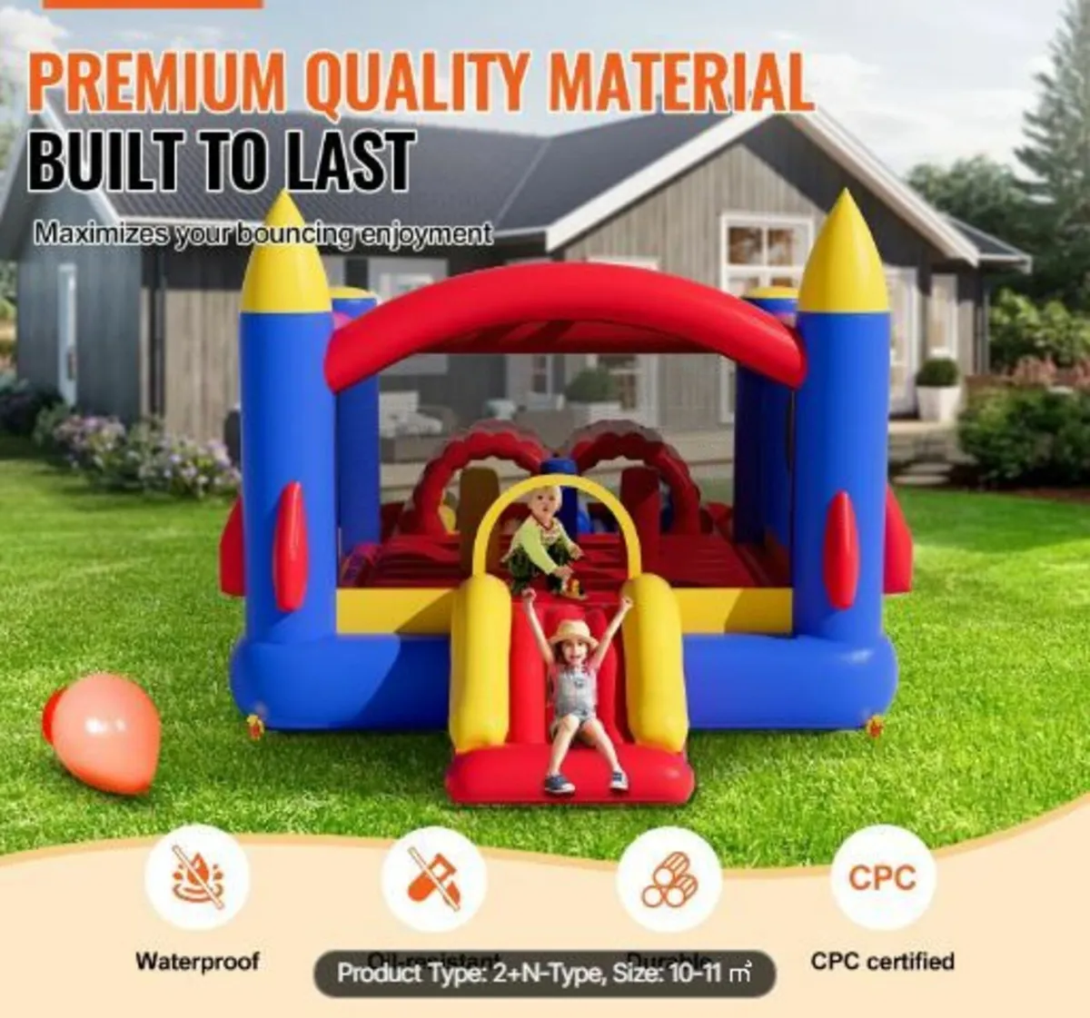 Inflatable Bounce House, Outdoor High Quality - Image 3