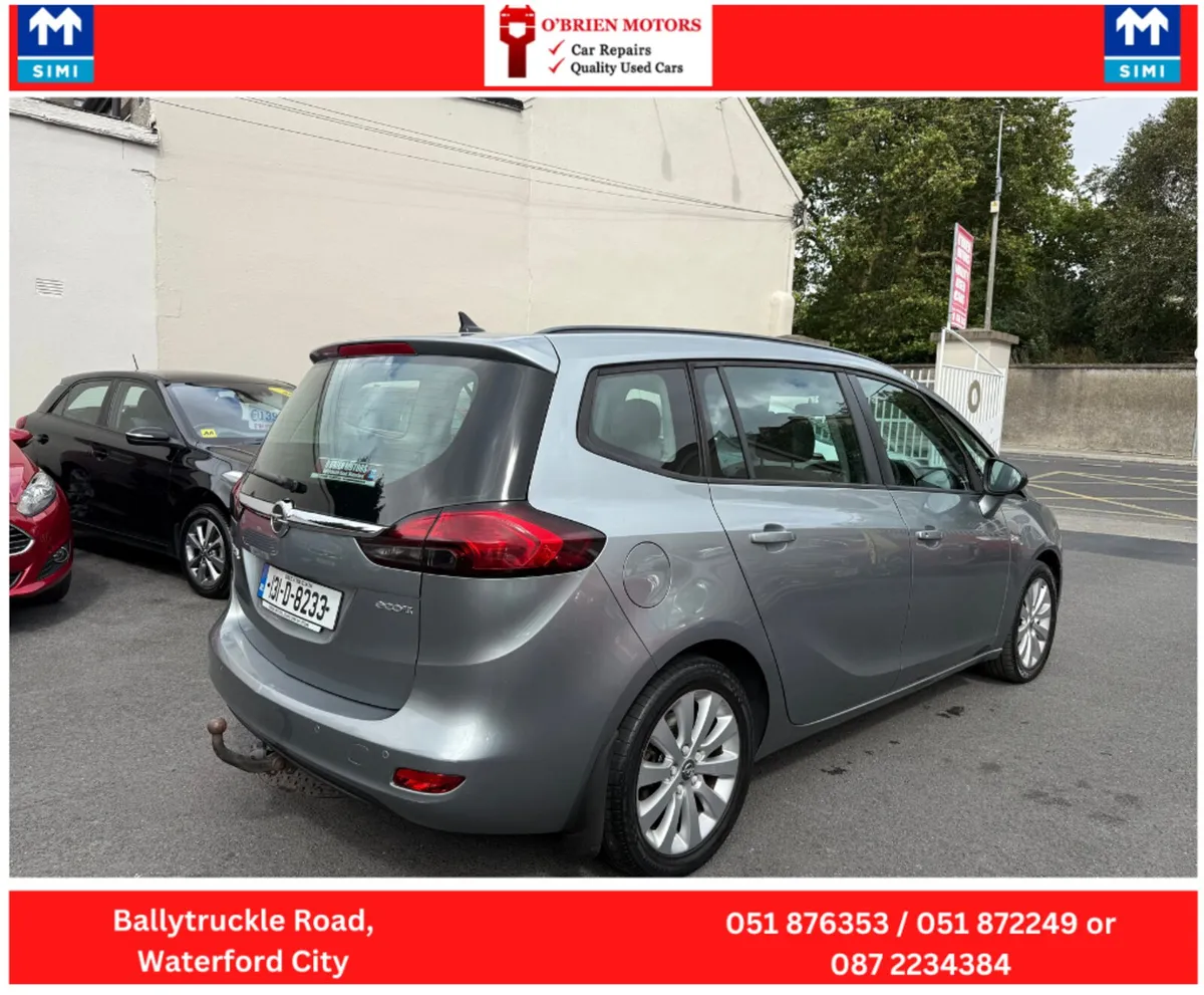 2013 Opel Zafira , 2.0 L, Seven Seater,,,Silver, - Image 4