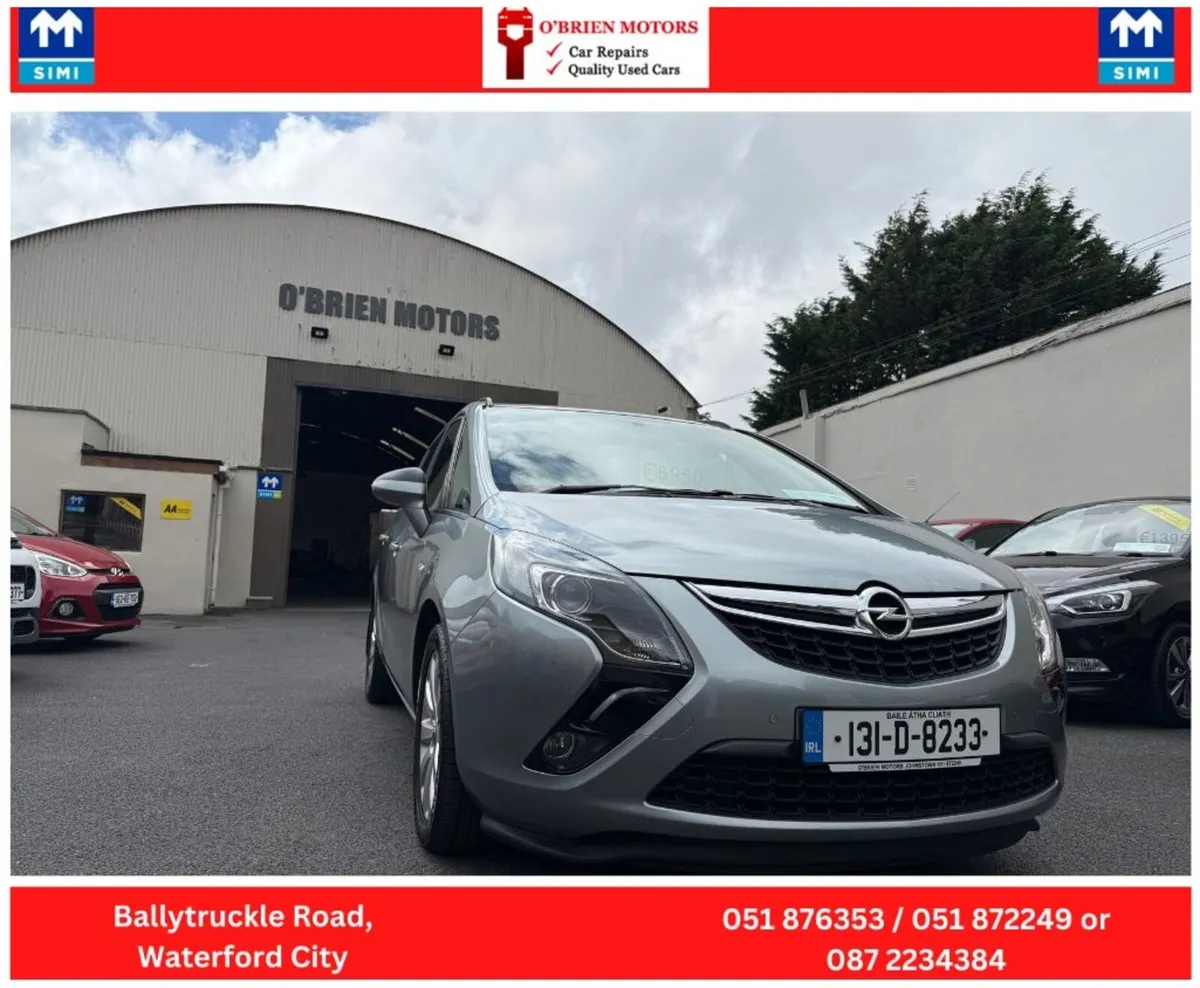 2013 Opel Zafira , 2.0 L, Seven Seater,,,Silver, - Image 1