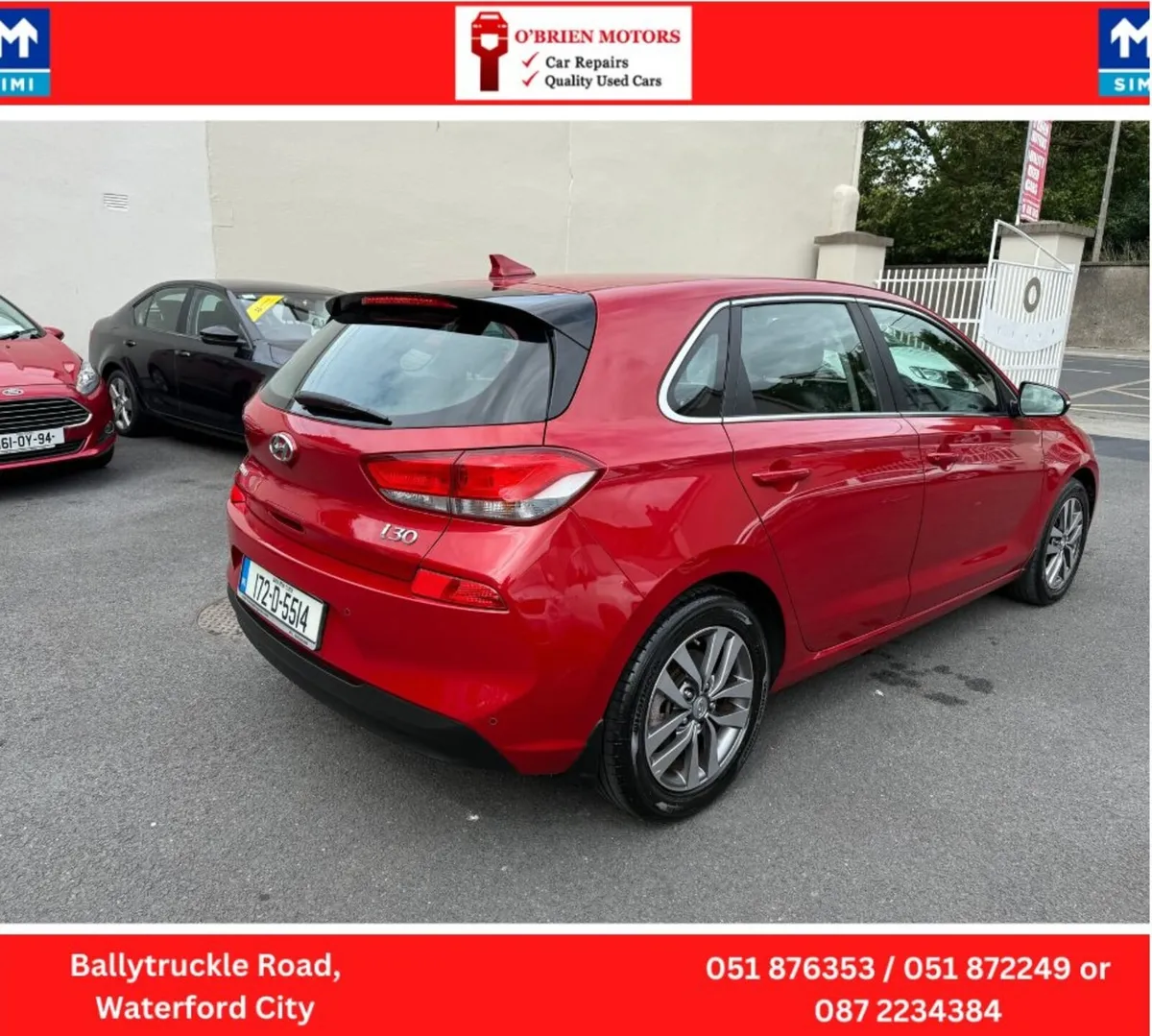 2017 Hyundai i30 Deluxe Turbo Petrol 5 Door. - Image 1