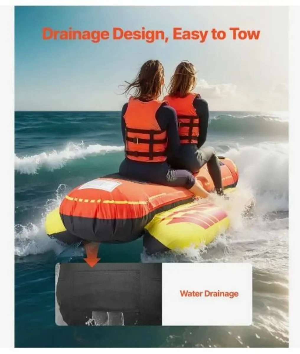 Towable Tubes for Boating, 1-3 Riders - Image 3