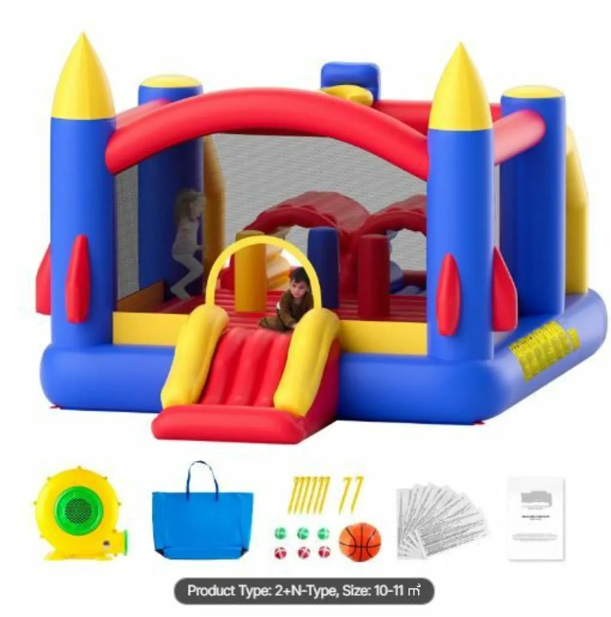 Inflatable Bounce House, Outdoor High Quality - Image 1