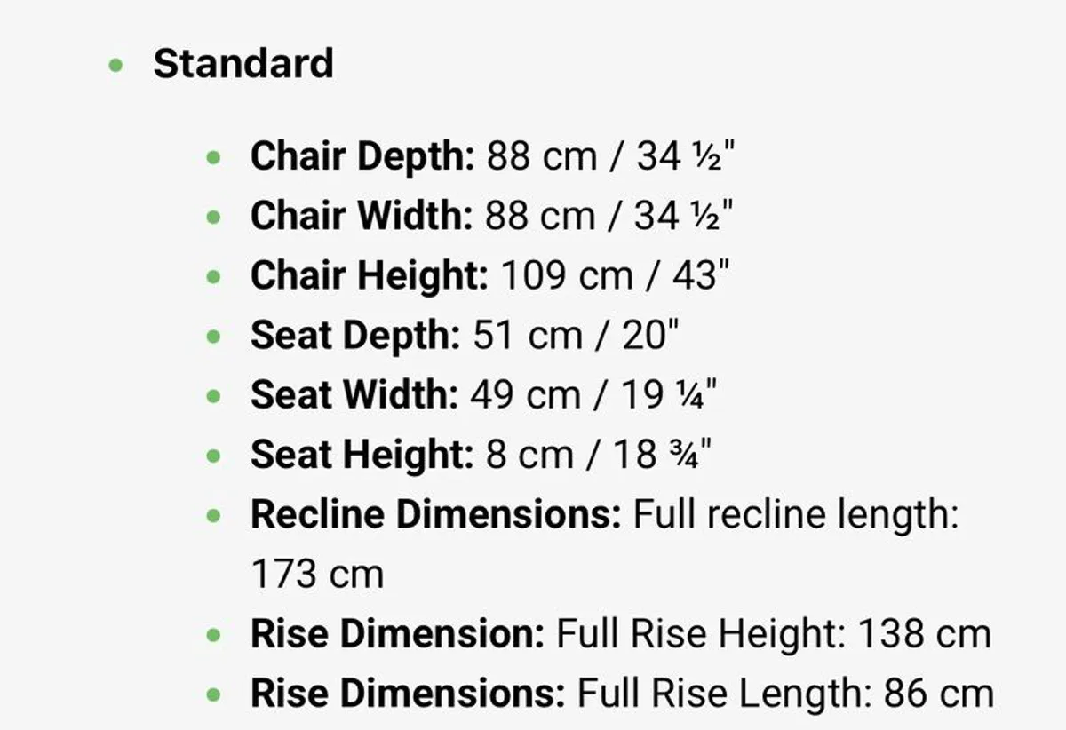electric riser recliner armchair - Image 3