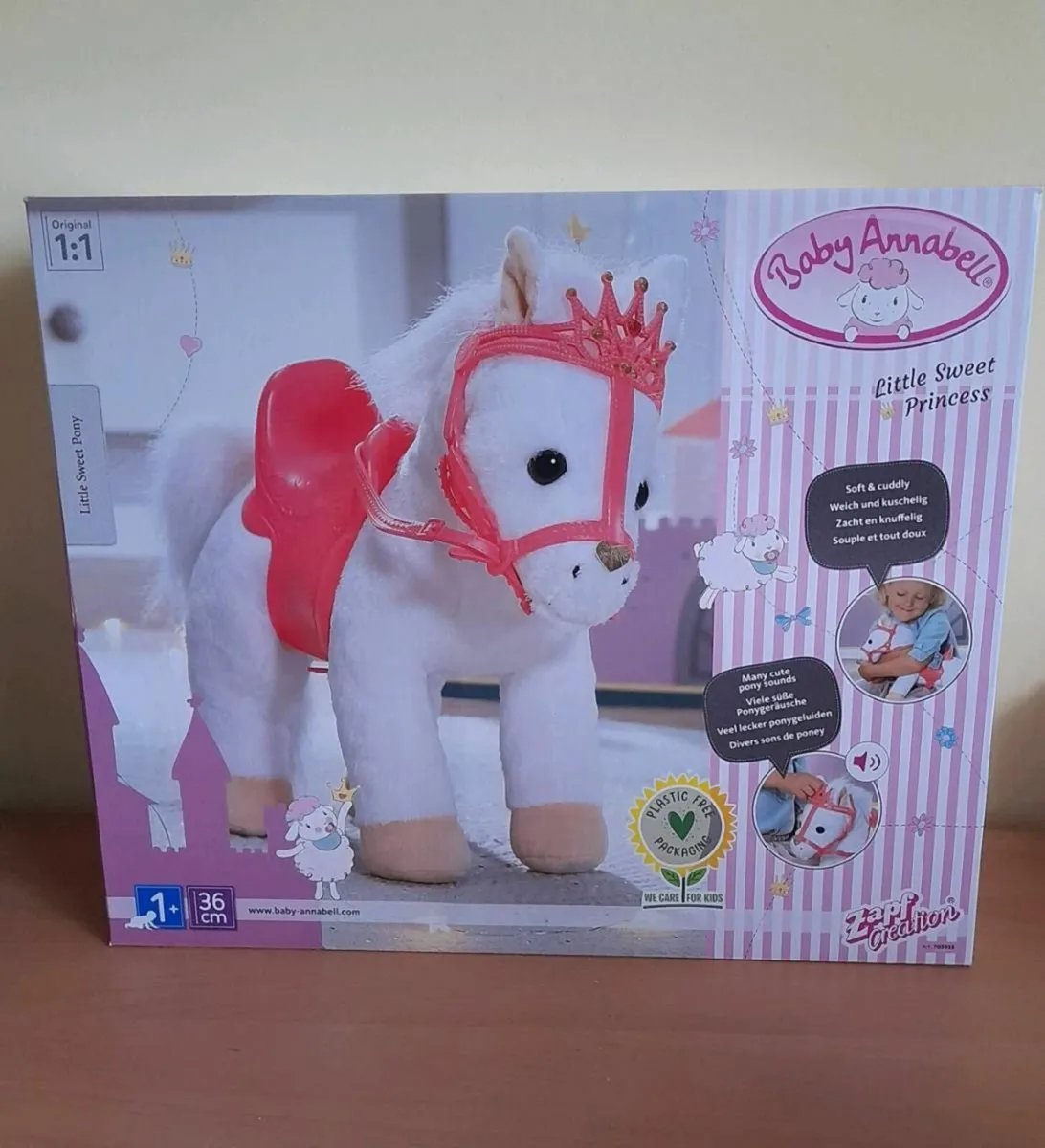 New:  Baby Annabel Sweet Little Pony - Image 1