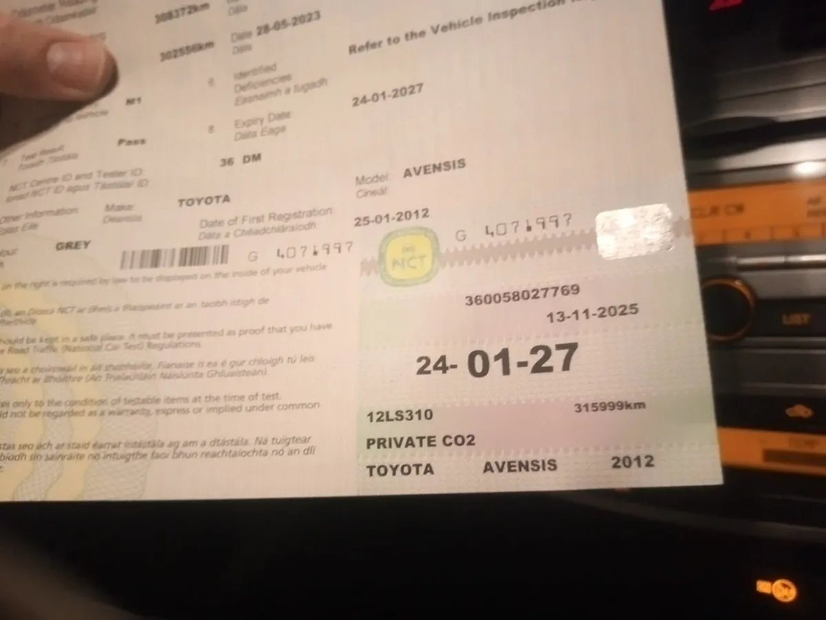 Toyota Avensis 2012 D4D - Image 2