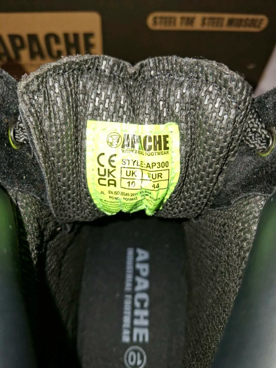 Steel toe safety boots - Image 3