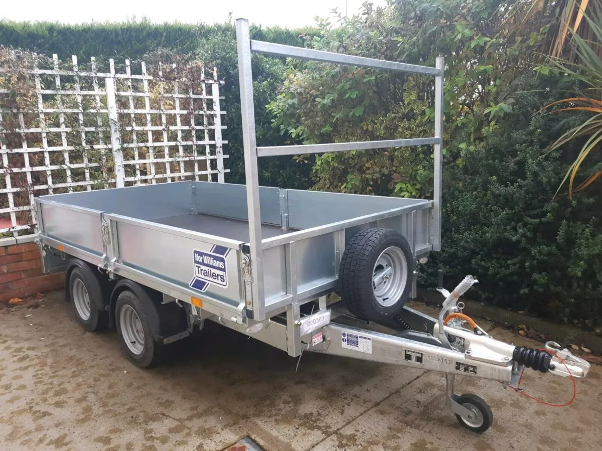 IFOR WILLIAMS TRAILER 3500KG GROSS WEIGHT NO VAT - Image 1