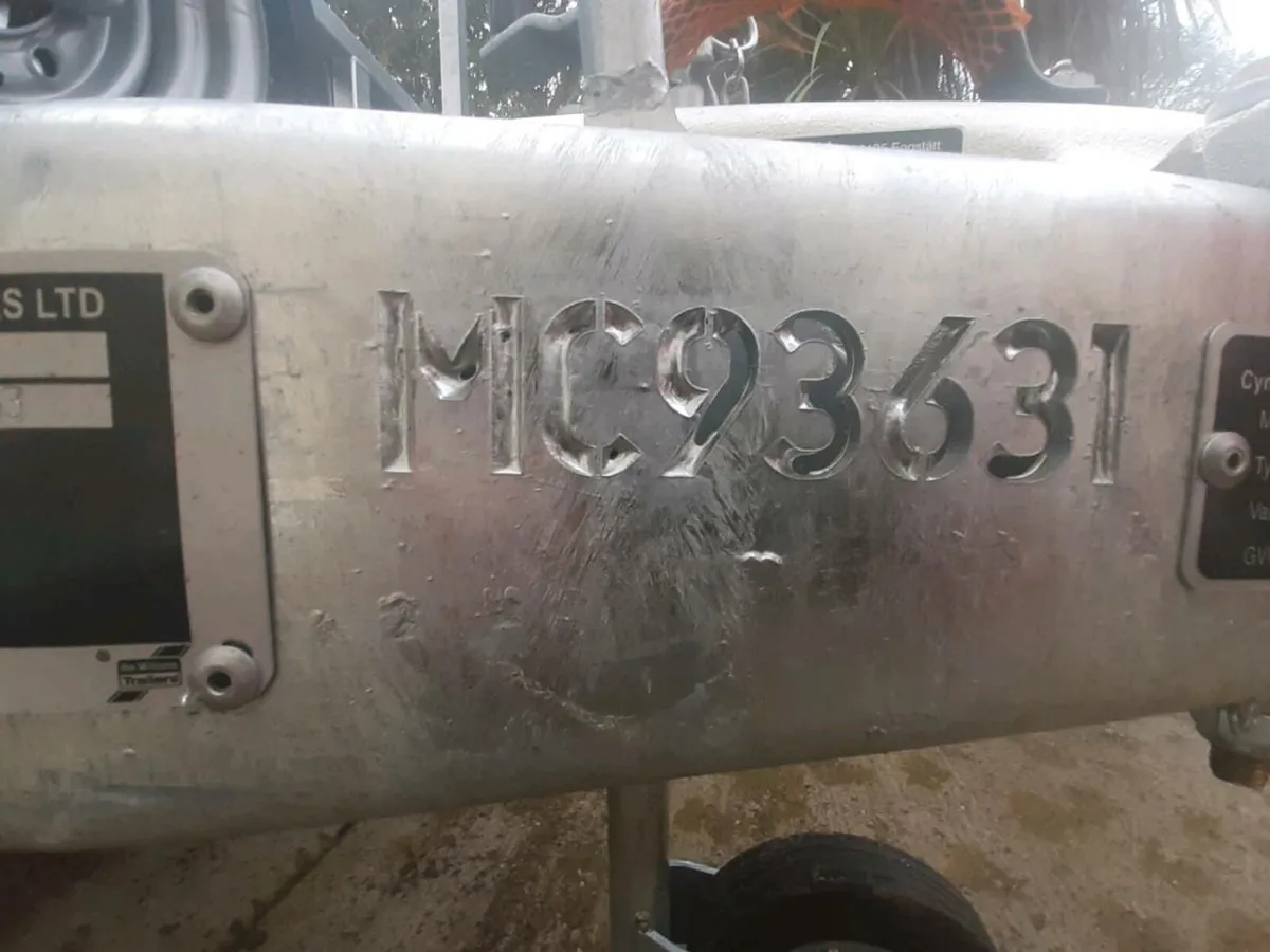 IFOR WILLIAMS TRAILER 3500KG GROSS WEIGHT NO VAT - Image 3