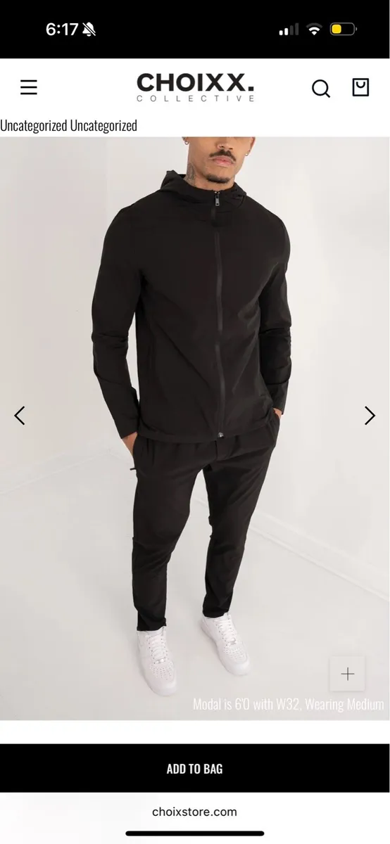 3 tracksuit sets. Grey, Navy, Black + 1 Gillet - Image 2