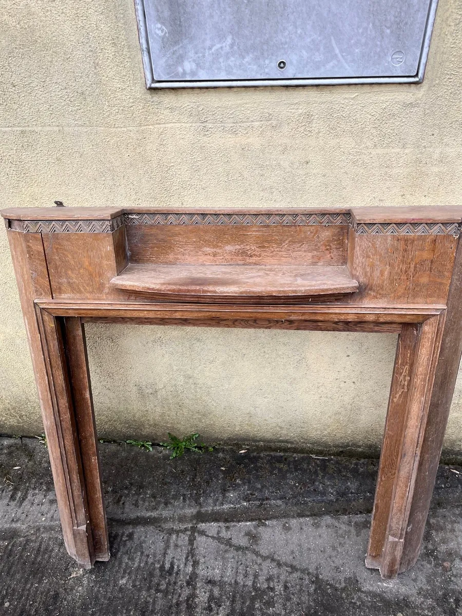 Pine Fire place Sourround - Image 1