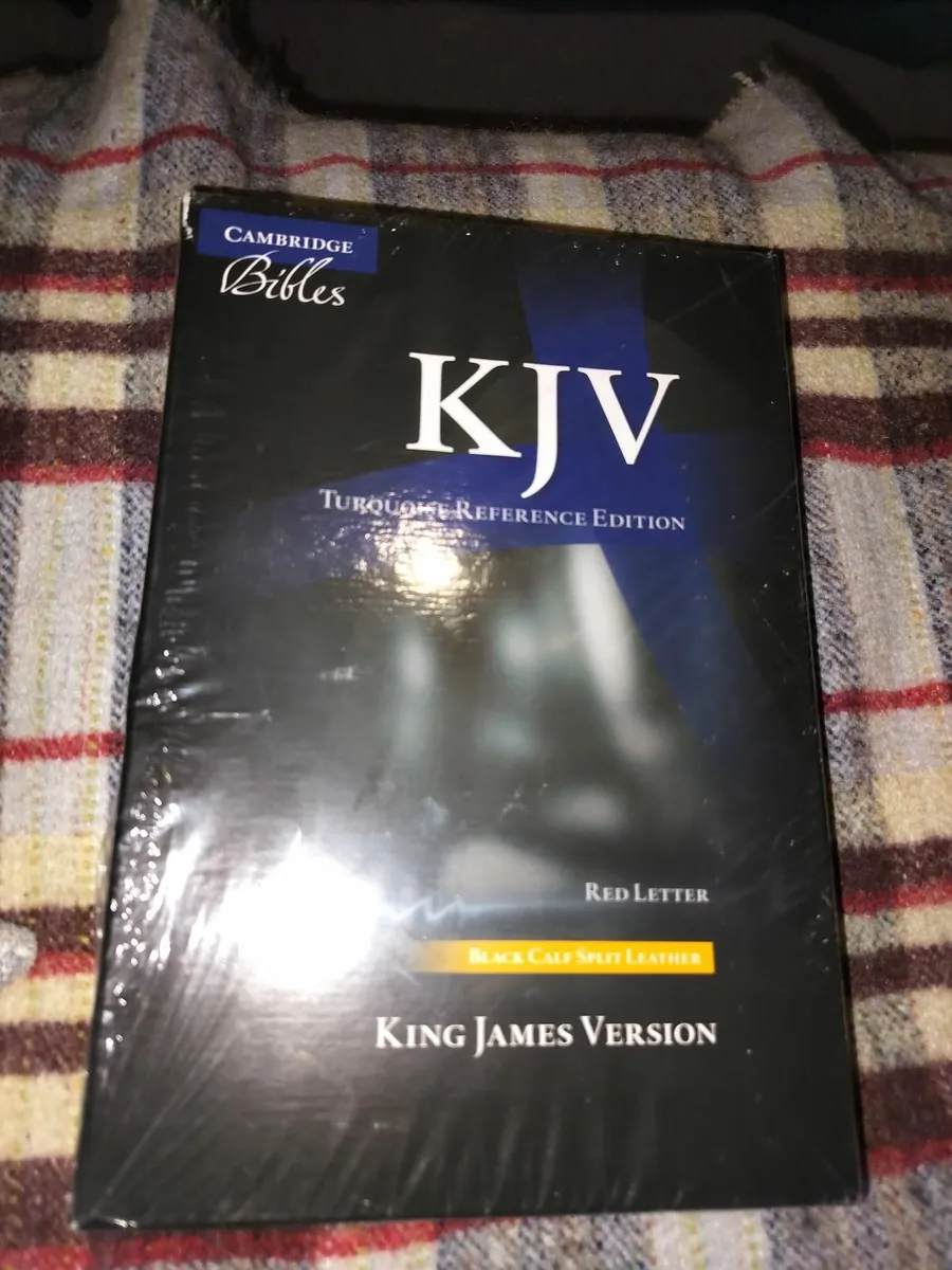 Holy Bible Cambridge Turquoise Brand New factory - Image 2