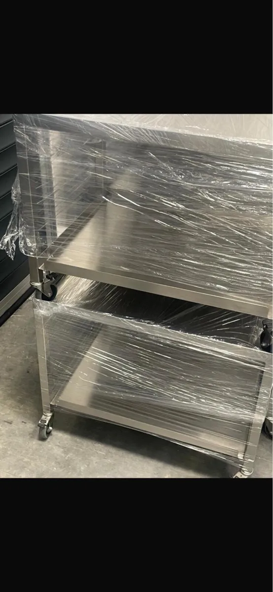 Stainless steel trollies