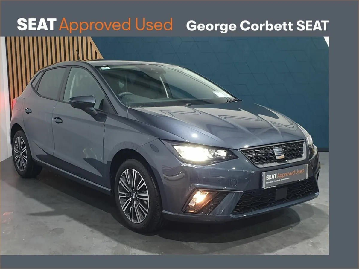 SEAT Ibiza 1.0TSi 95hp SE+ Three Year Warranty  (F - Image 1