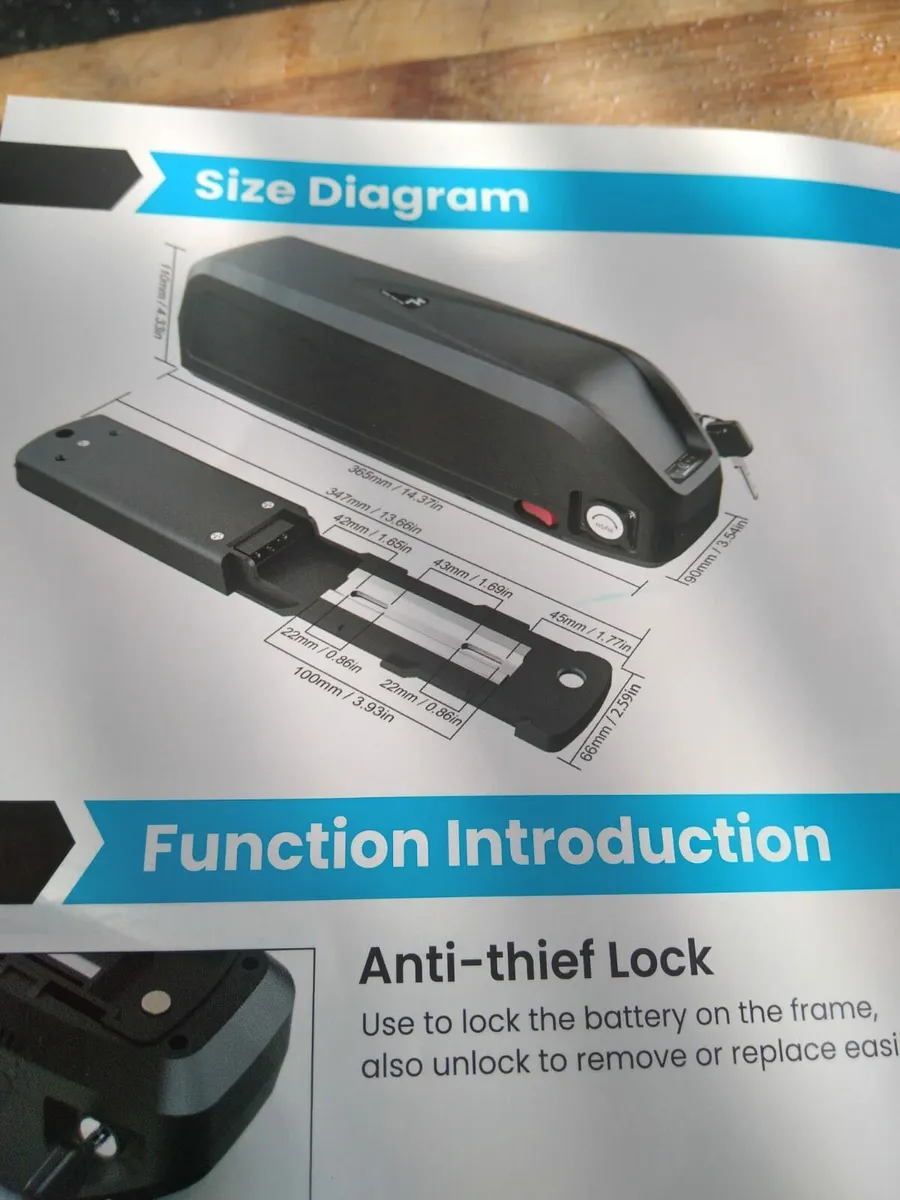 Electric bike battery - Image 2