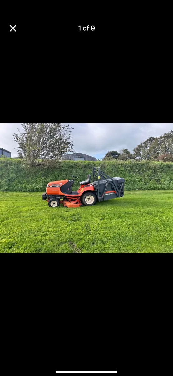 Kubota G18 mower - Image 4