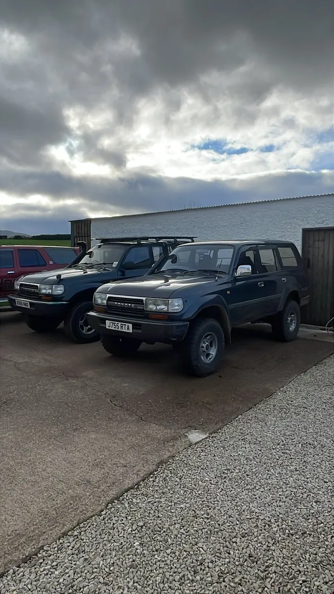 x2 toyota 80 series landcruiser amazon 4.2td - Image 1