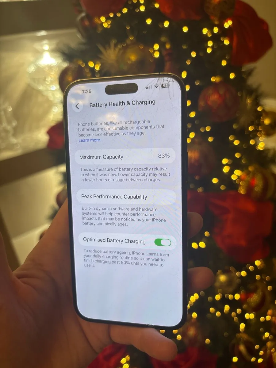 iPhone 14 Pro Max sim free 128GB battery 83% - Image 1