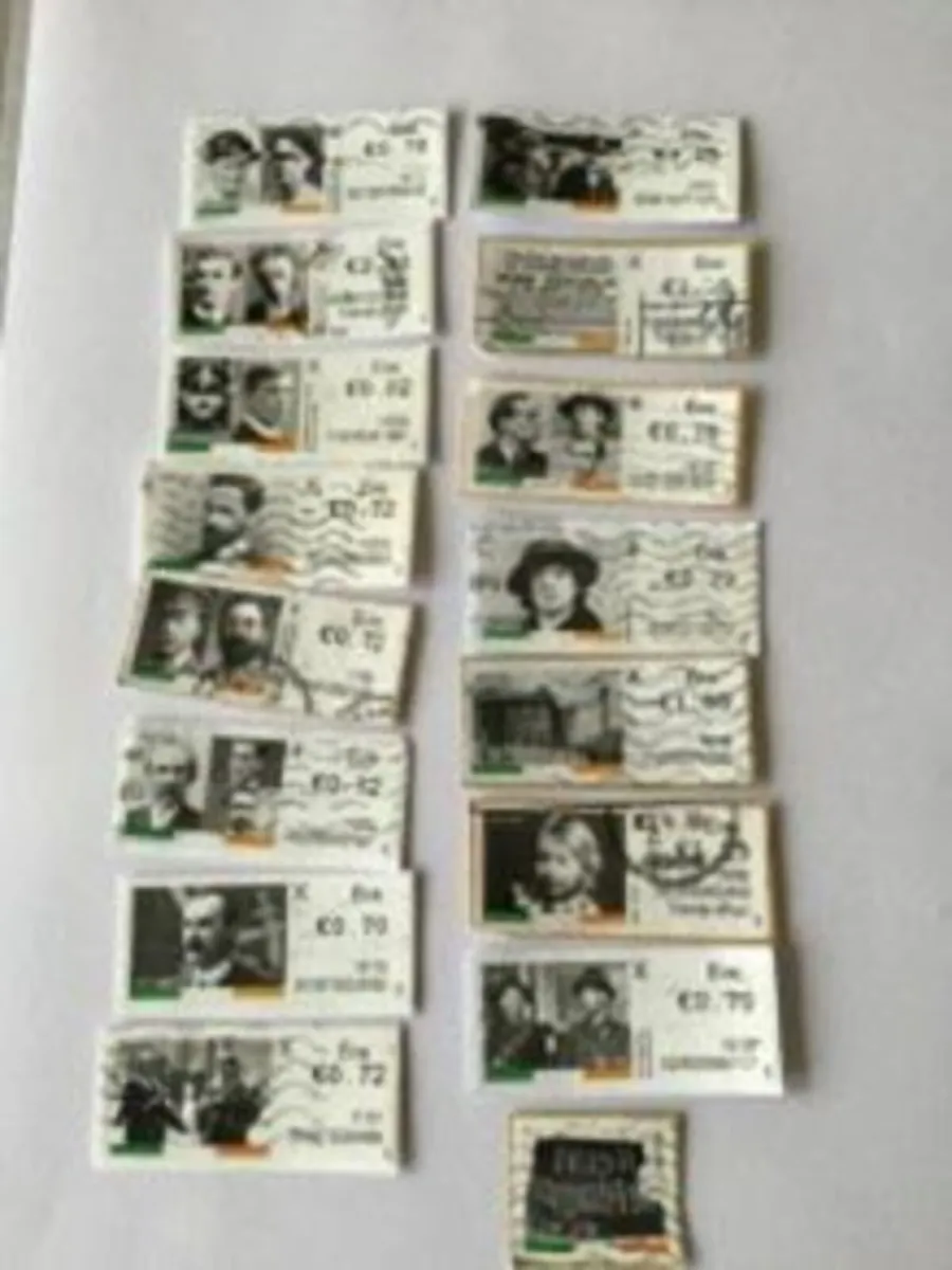 Set of 1916 Easter Rising Commemorative stamps