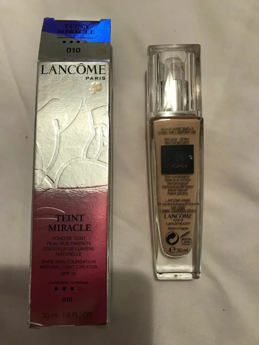 BRAND NEW Lancome Teint Miracle Foundation 010 - Image 4