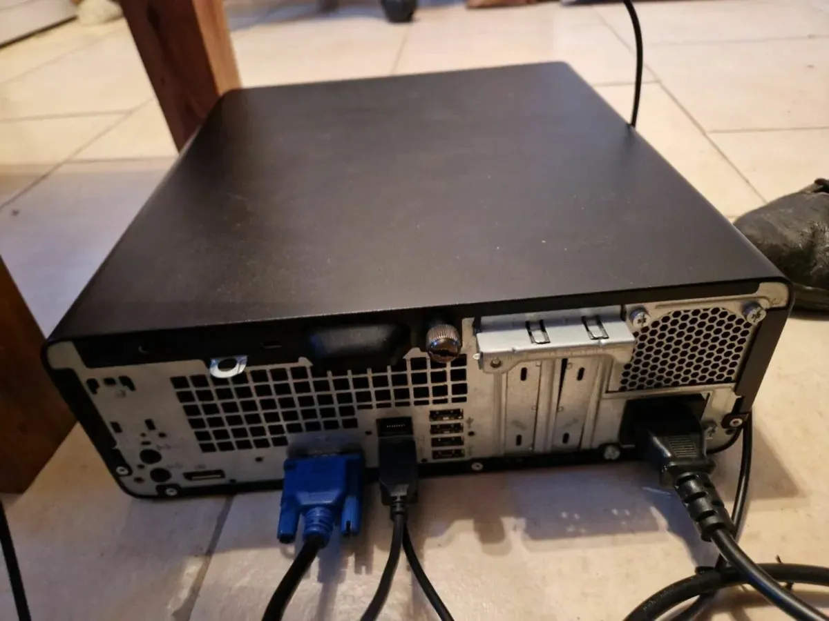 HP Prodesk Desktop PC, Intel Core i5-6500 CPU 3.2 - Image 1